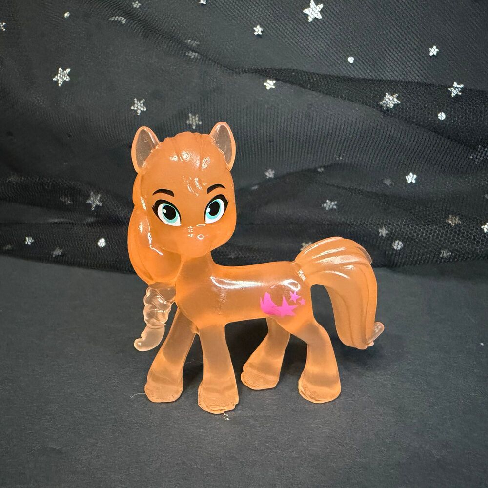 My Little Pony Sunny Starscout Crystal Figure 2 Inch Translucent Orange